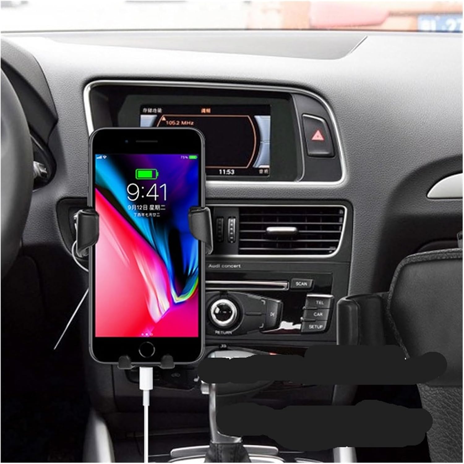 Car Holder Air Vent Clip Mount Mobile Cell Stand Smartphone GPS Support Mobile