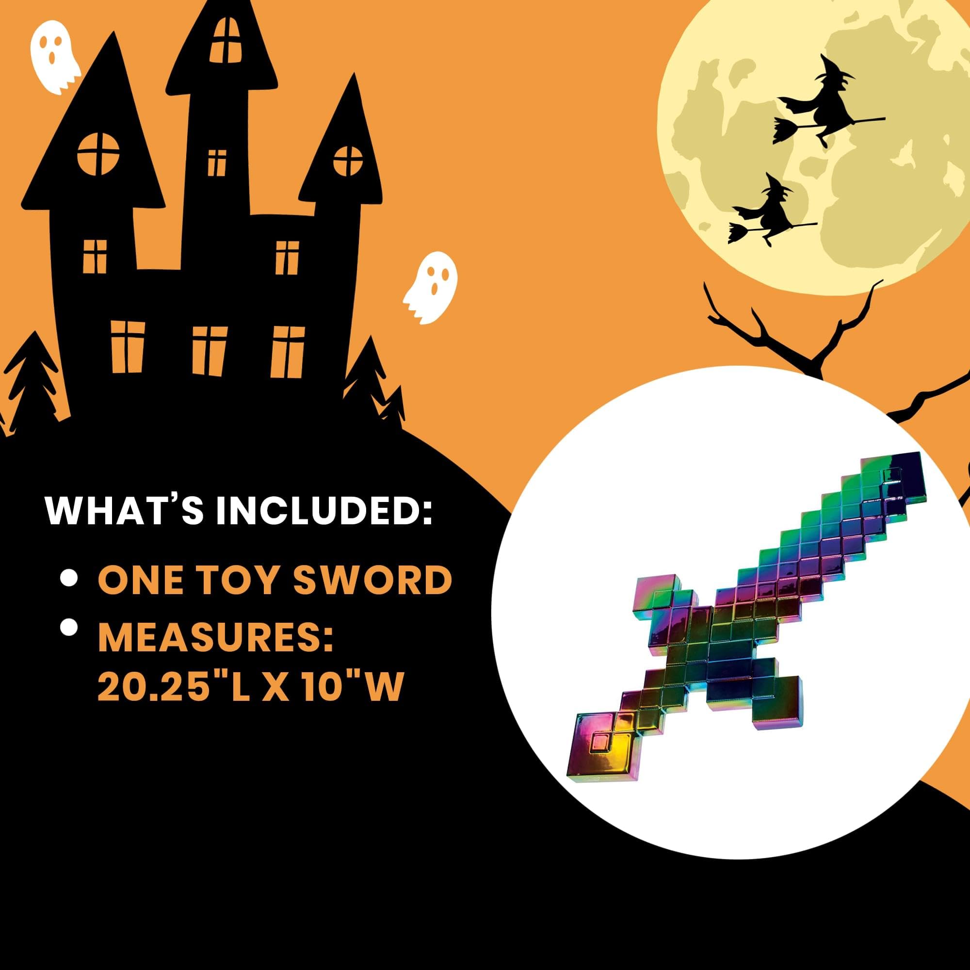Disguise Minecraft Netherite Sword, oficjalne akcesorium do kostiumu Minecraft na rocznicę