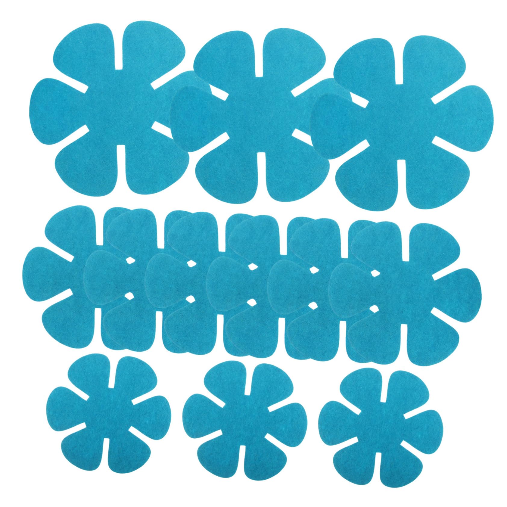 Hemoton Heat Resistant Pot Protectors 12pc Set Pads for Countertop Stacking Pan Savers