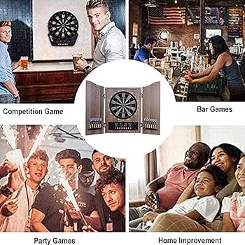 Amazon.co.jp: 電子ダーツボードとキャビネット、ソフトチップ