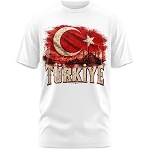 Turkiye Shirt for Men Women, Turkey Football Soccer Sports Jersey Retro Vintage T-Shirt