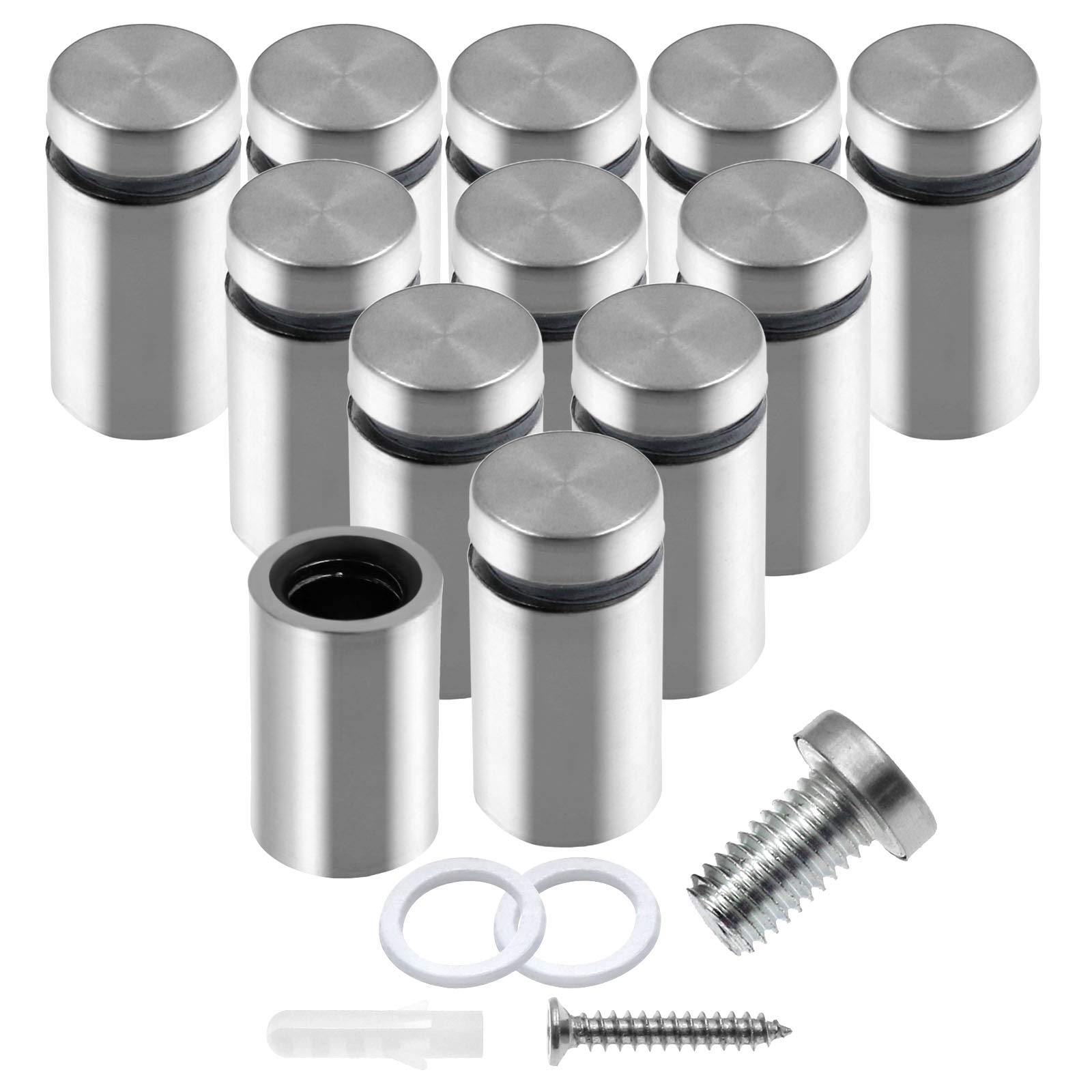 Luomorgo Stainless Steel Standoff Screws, 1/2" x 1", Gold, 12 Pcs — Amazon image 28