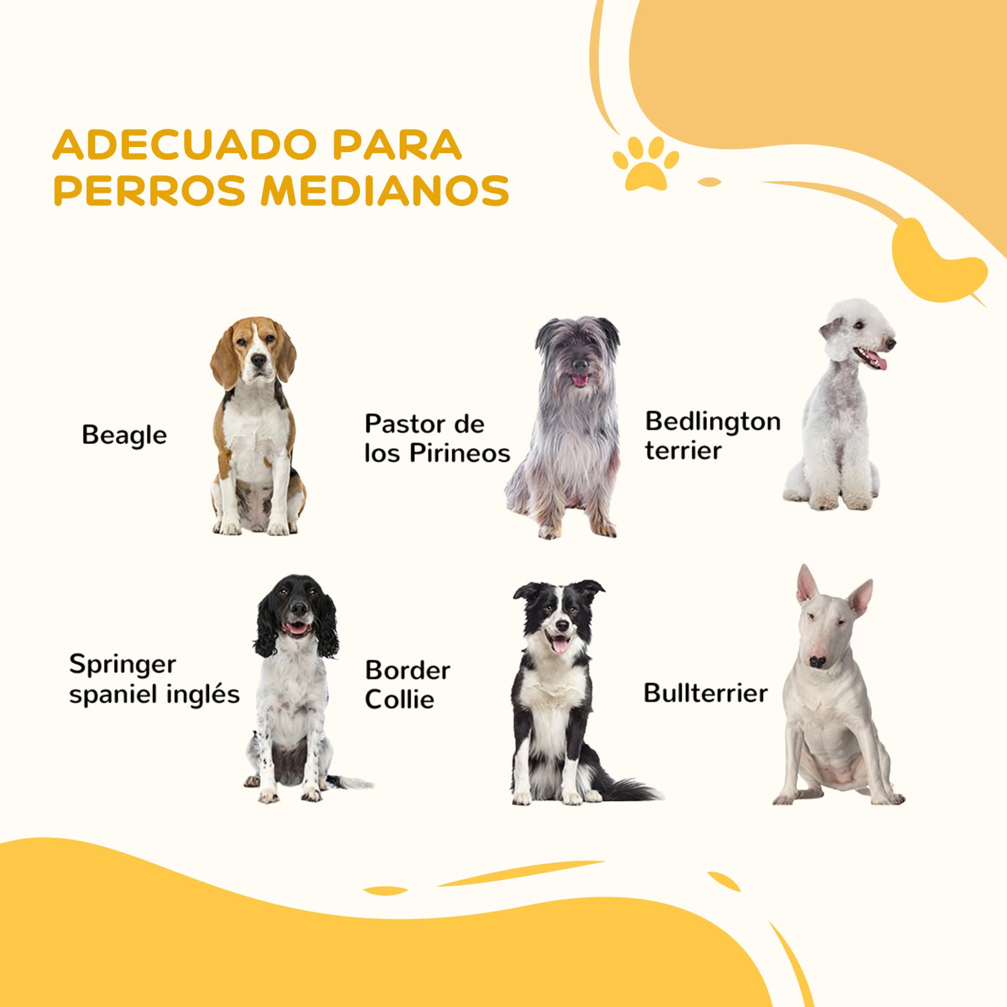 PawHut Barrera para Perros de Acero 206x90 cm Valla para Mascotas Plegable de 3 Paneles con Doble Cerradura y Función de Bloqueo Auxiliar para Puerta Pasillo Escalera Blanco