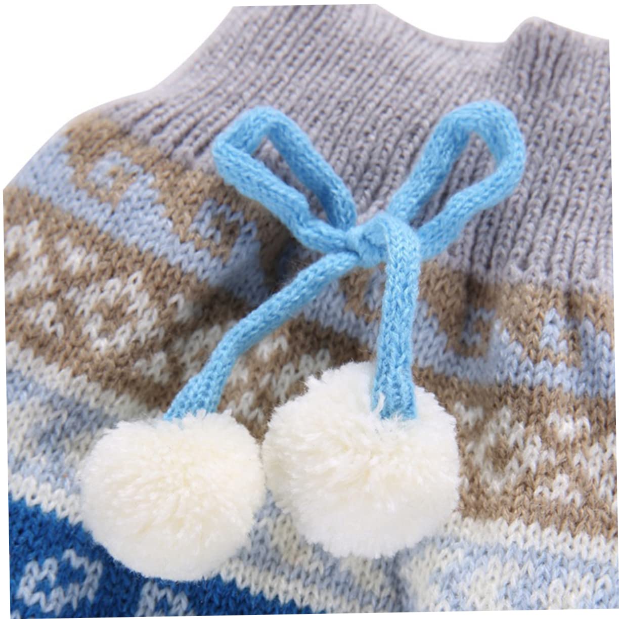 BESPORTBLE 3 Pz Vestiti per Cani Compagnia Maglione Natalizio per Animali Domestici Costume Cane Gatto di Natale Cappotto per Cani Natalizi Maglione Caldo Inverno Prodotti per Animali