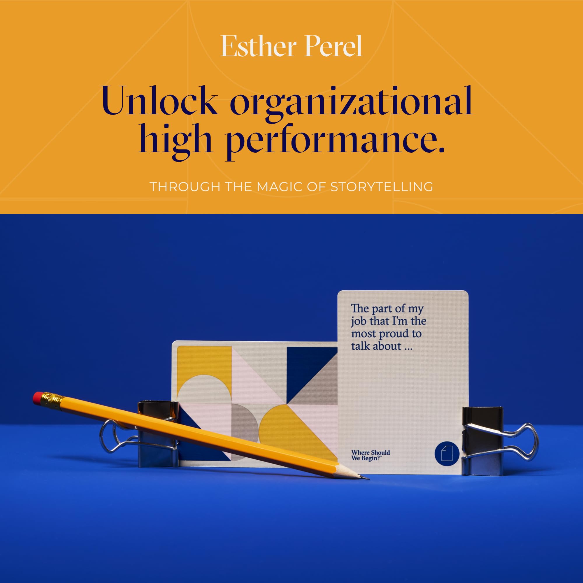 ESTHER PEREL Wo sollen wir anfangen? bei der Arbeit, unterstützt von Culture Amp Science | Office Games & Team Building Games for Work, 100 Talking Point Cards to Build Trust & Connection, Transform Your Work Culture