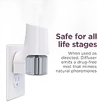 Vista 6 de COMFORT ZONE Paquete de 6 repuestos de difusor MultiCat; las feromonas calmantes para gatos ayudan a la ansiedad; recargas de 30 días