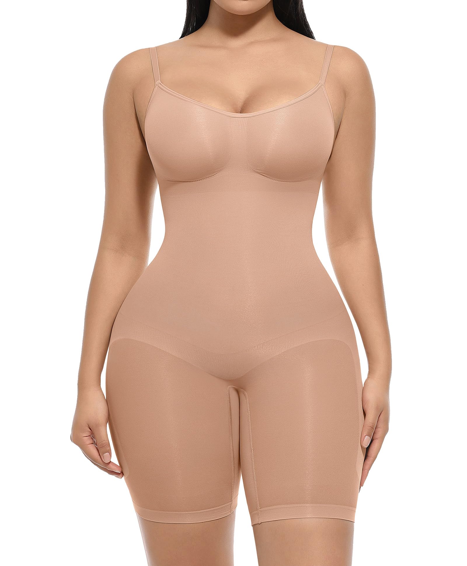 Shapewear Tummy Control Bodysuit Butt Lifting Seamless Body Shaper for Women Comfortable Wear