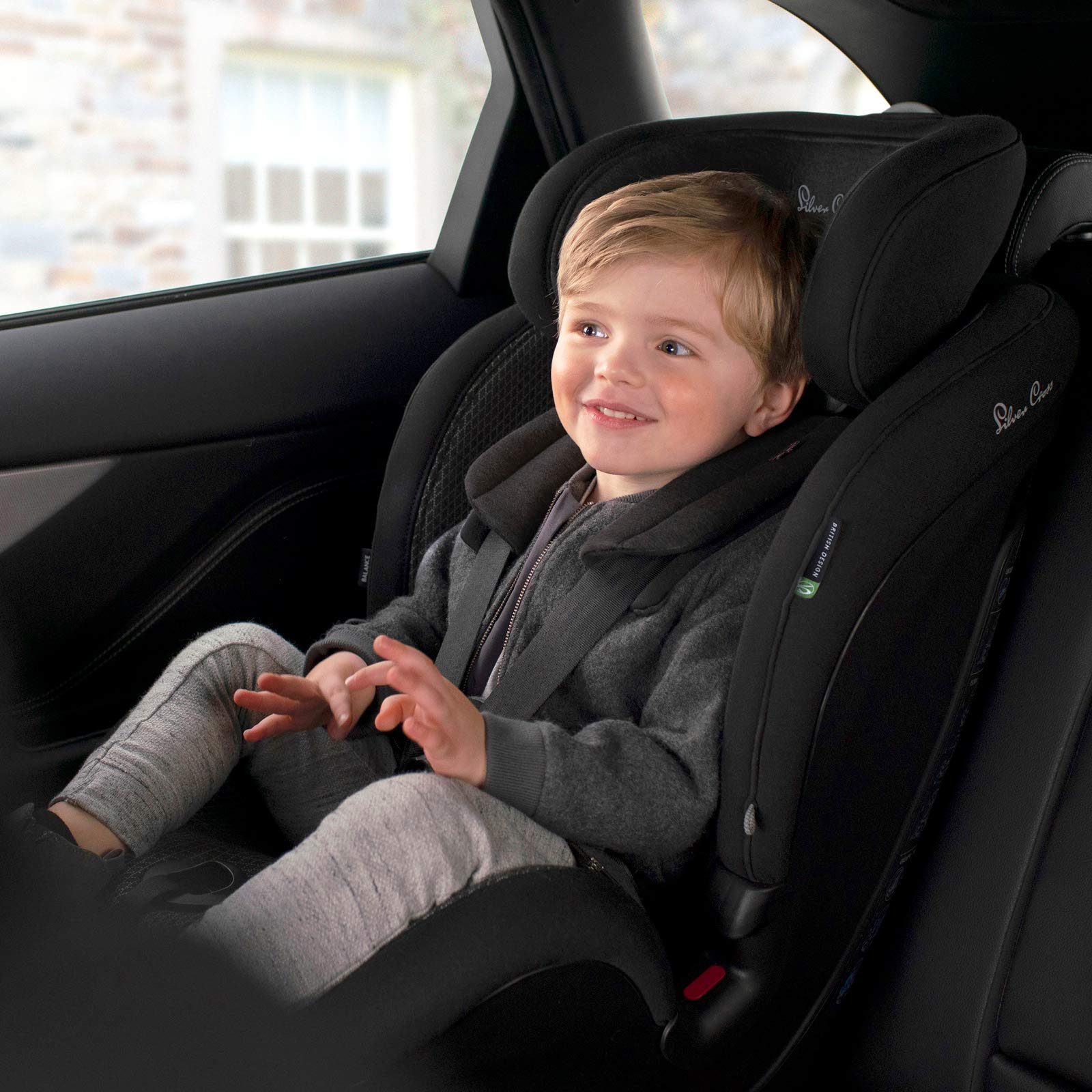 Silver Cross Balance iSize Car Seat, Multi Stage Child Seat for Baby