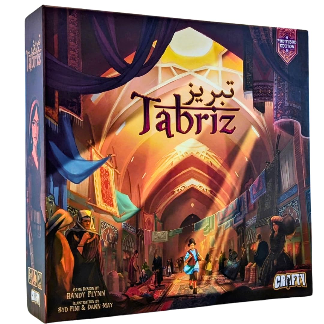 Tabriz Premiere Edition Age 16 and Over 75 Minute Play Time for 1 to 5 Players