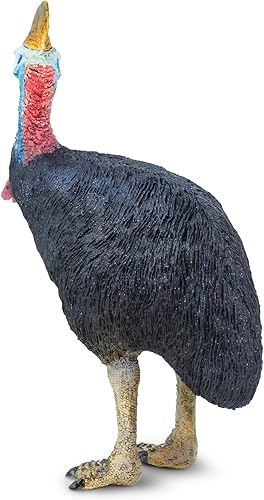 Miniatura 2 de Safari Ltd. Figura de cassowary - Figura detallada de plástico de 3.5 pulgadas, juguete educativo para niños, niñas y niños a partir de 3 años