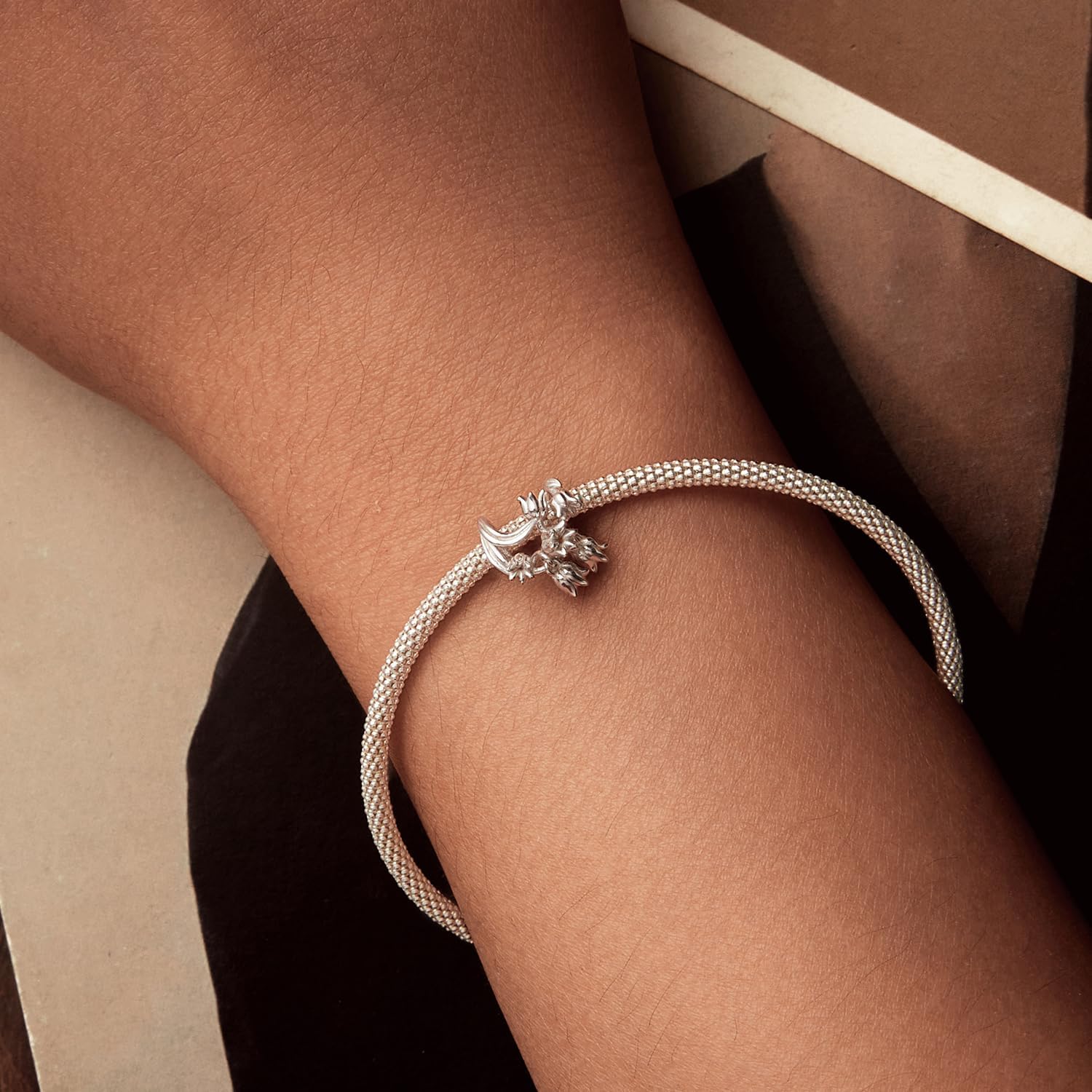 Lily of the Valley Charm 925 Sterling Silver Charm,SCC3011