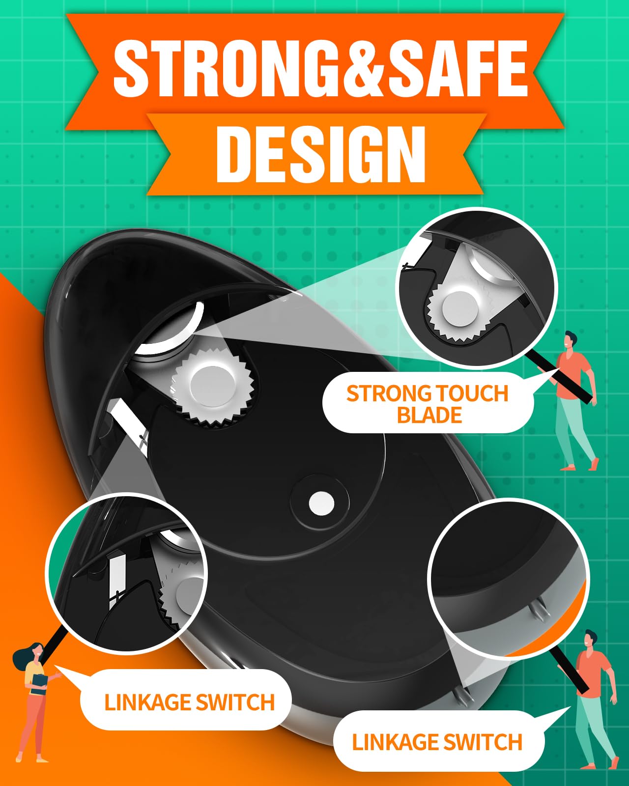 Amazon | ワンタッチ電動缶切り キッチン用 手持ち缶切り 電動缶切り