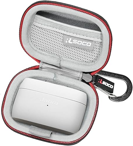 RLSOCO Funda rígida para auriculares Bluetooth inalámbricos Jabra Elite 8 Active/Elite 10/Elite 5/Elite 8 Active Gen 2/Elite 10 Gen 2