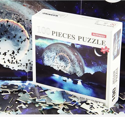 Miniatura 3 de Rompecabezas de 100 piezas, rompecabezas de 100 piezas para adultos y niños, adecuado para adultos y niños (B0005, 100 piezas, 100 piezas)