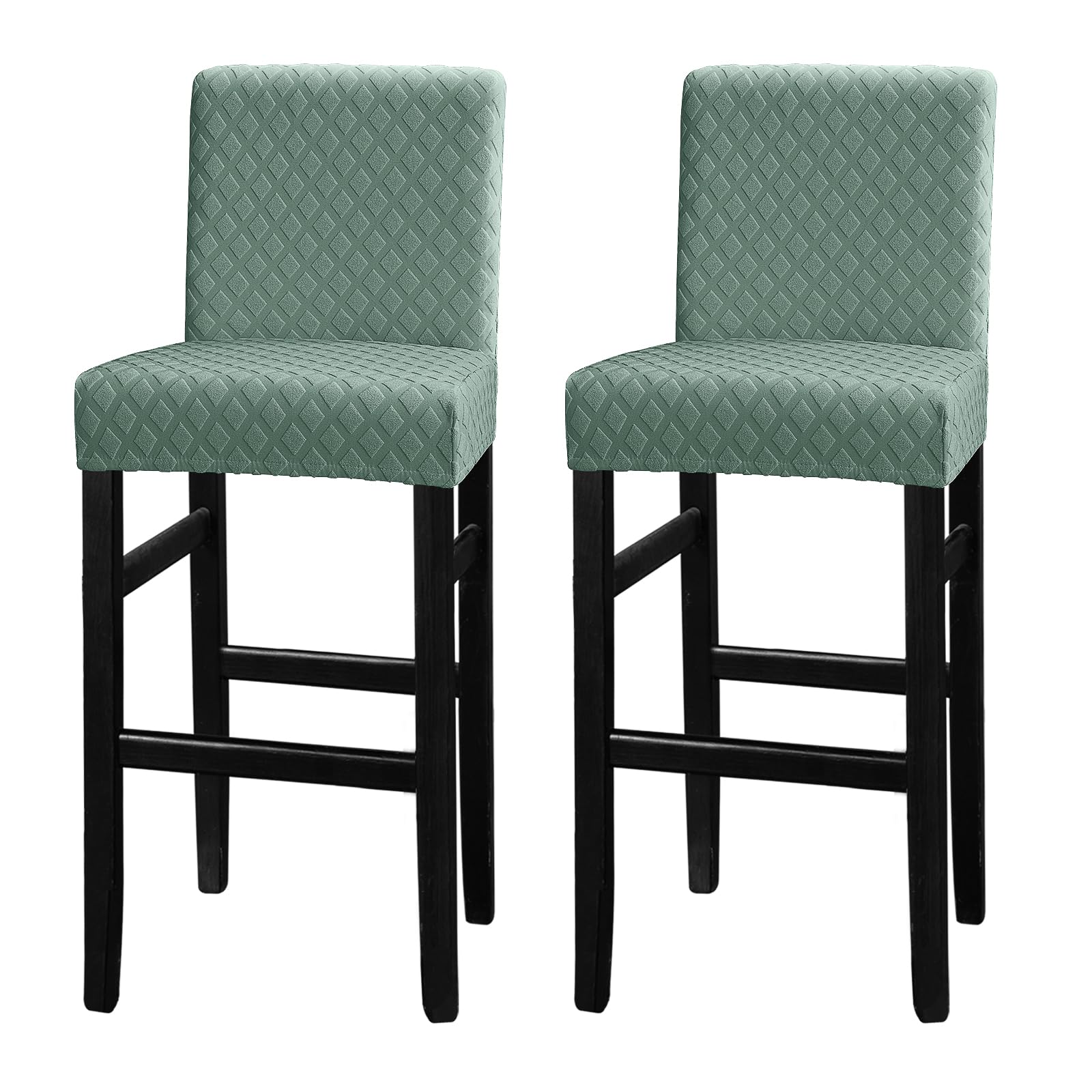 Lellen Bar Stool Covers Jacquard Pattern Bar Stool Chair Covers Bar Chair Covers Barstool Covers Slipcovers Pub Counter Stool Chair Covers Counter Height Stool Seat Covers Barstool Slipcovers