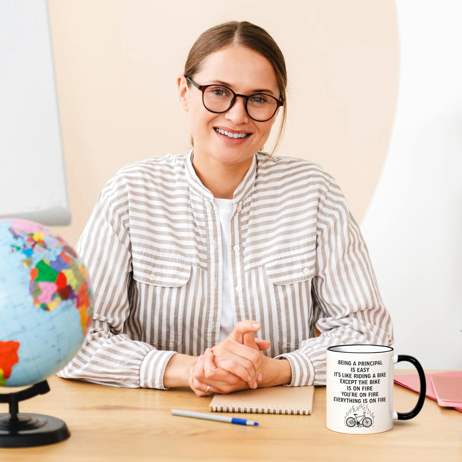 YHRJWN Principal Appreciation Gifts, Principal Gifts for Women Men School Principals, Best Principals Day Birthday Christmas Gift, 11 Oz - Image 4