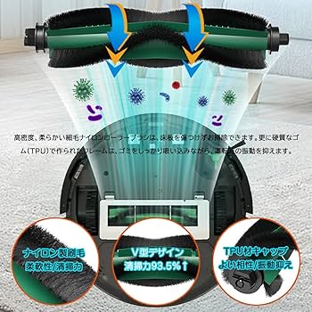 ルンバ コンボ Essential robot フィルター等付属品付 2024製 Amazon.co.jp: Anshinshop ダストカットフィルター 3個 ルンバ