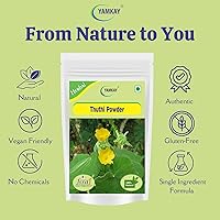 Vista 8 de Abutilon Indicum Abutilon indio Malva india Polvo Thuthi Ilai Polvo de Atibala (300 GM)