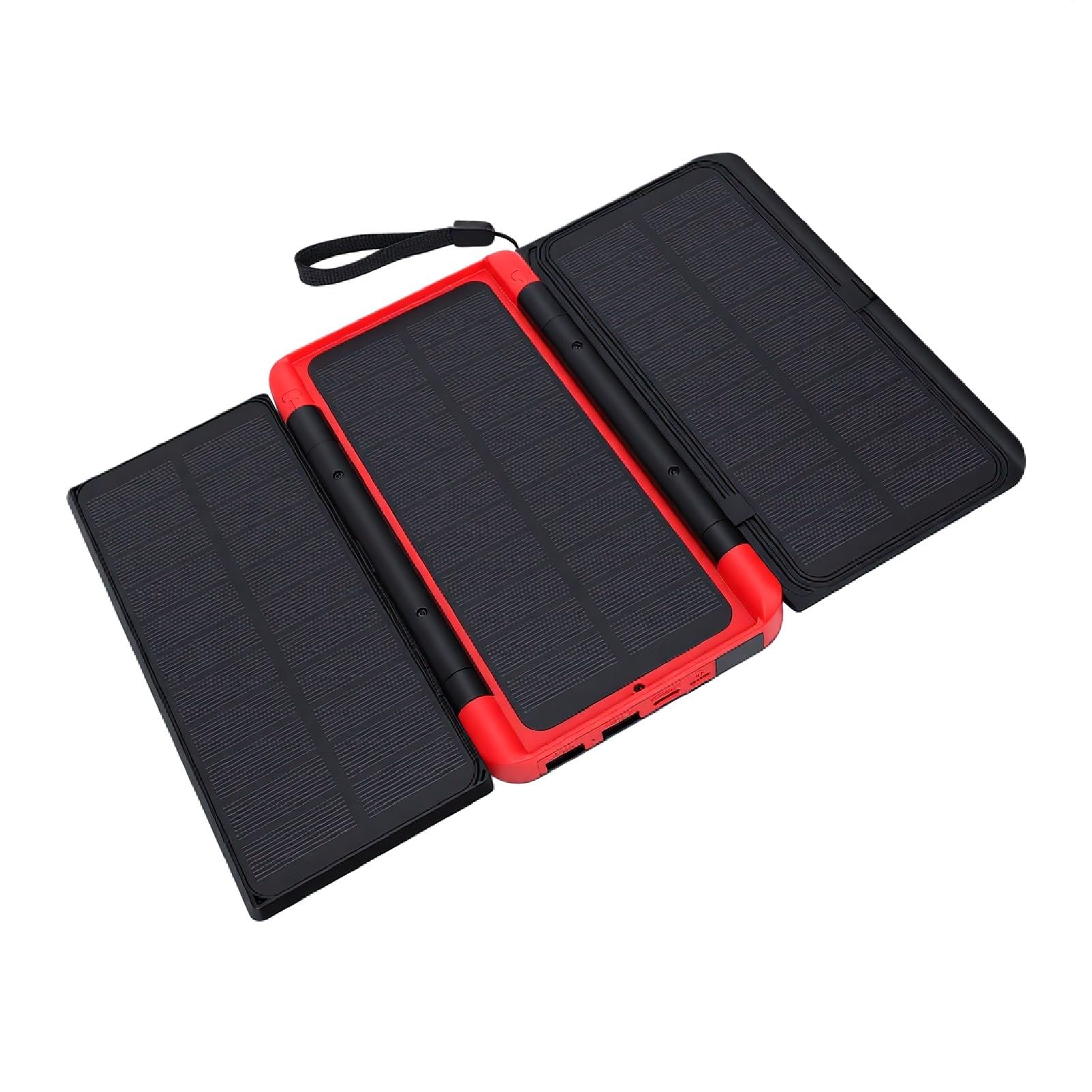 XUMIUZIY Power Bank Solare da 10000 MAh con Pannelli Pieghevoli |Caricatore UPS USB C per Emergenza in Campeggio