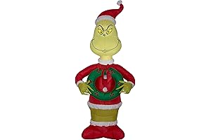 Gemmy Airblown Inflatable Grinch Christmas Yard Decoration
