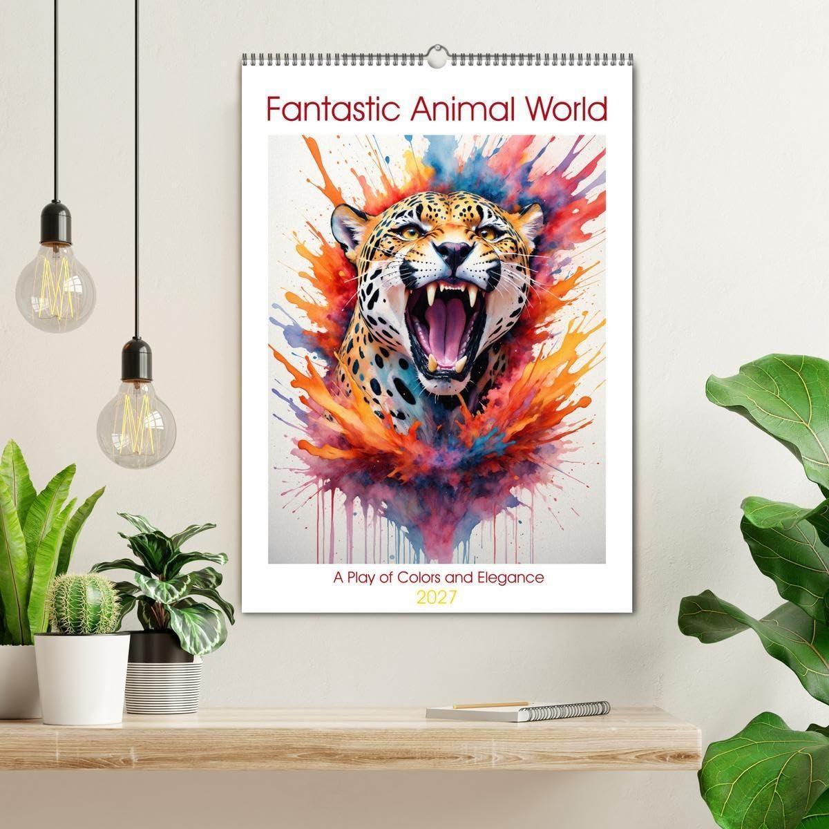Fantastic Animal World: A Play of Colors and Elegance (Wall Calendar 2027 DIN A2 portrait), CALVENDO 12 Month Wall Calendar: Immerse yourself in the ... brings the diversity of nature to life.