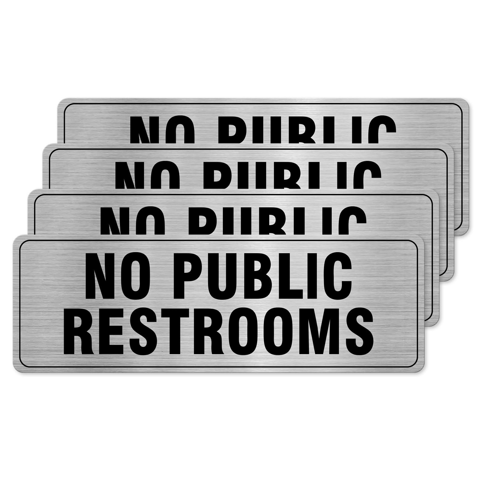 Wash Rinse Sanitize Signs - 3 Pack -22