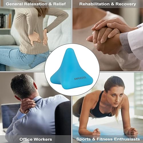 Miniatura 5 de Herramienta de masaje de punto gatillo. Bola masajeadora para tejido profundo, liberación miofascial, terapia física, fascitis plantar, alivio del