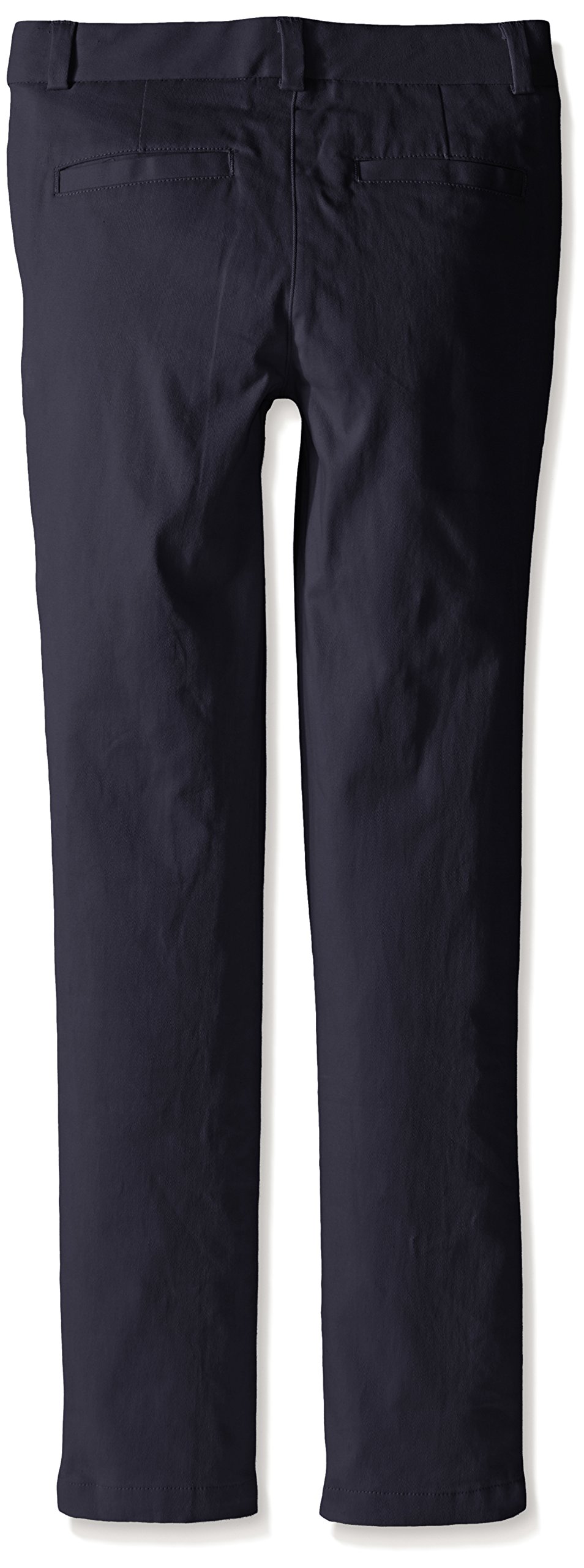 Nautica Pantaloni Skinny in Twill per Uniforme Scolastica da Ragazza, Comodo Materiale Elasticizzato, Resistente alle Pieghe e allo sbiadimento, Pantaloni Casual, Marina Militare, 44