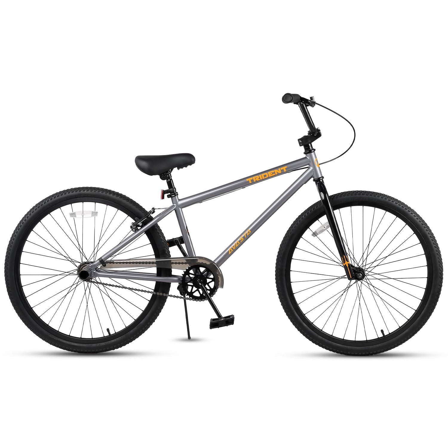 AVASTA 24 26 Zoll BMX Fahrräder Freestyle für Anfänger und Fortgeschrittene mit 2 Pegs Trick Cycling und Professional Riding