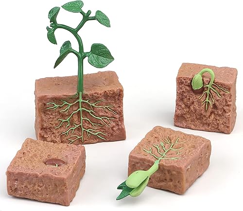 Miniatura 2 de MIKNEKE Montessori Life Cycle Animal Figures with Flash Cards, Realistic Animal Figurines Toy, Educational Matching Game for 3+ Year Old Toddlers