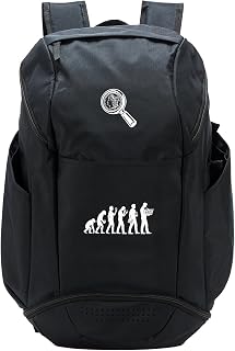 Evolution Coin Collector Numismatics Coin Collecting Sport Backpack