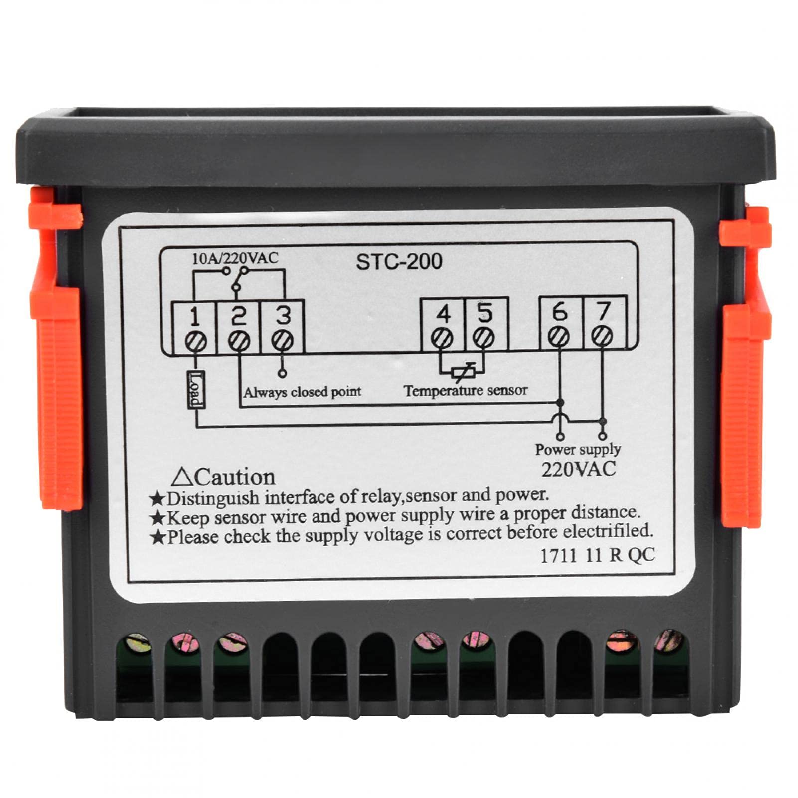 Amazon.com: Temperature Controller, Digital Tube Display Microcomputer  Thermostat Practical for Refrigeration for Seafood Machine for Water Heater  : Everything Else