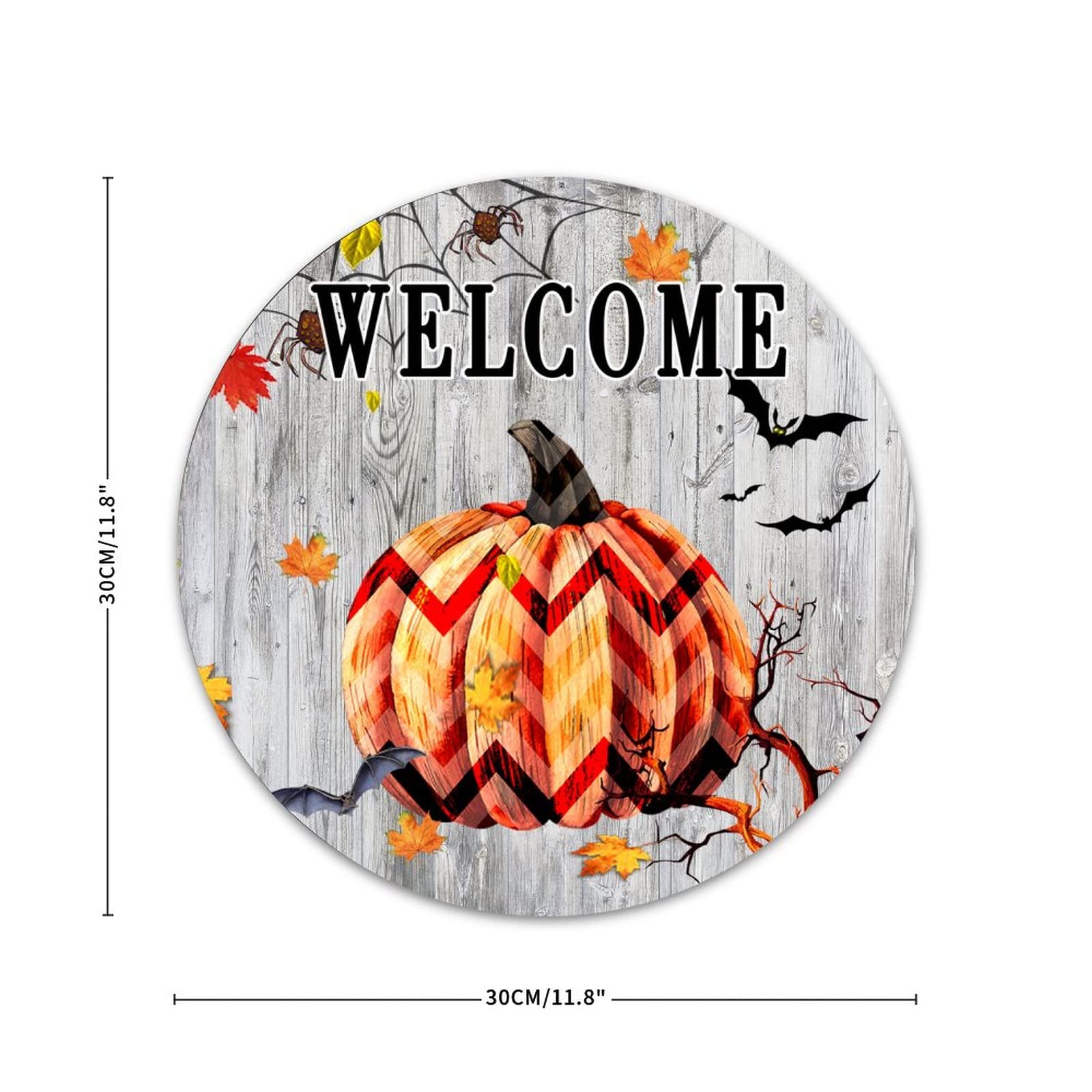 Jetec Halloween Hofschilder Set – 10 Stück Aus Wellpappe, Mit Kürbis, Geister & Skelett-Motiven, Inkl. 20 Heringe