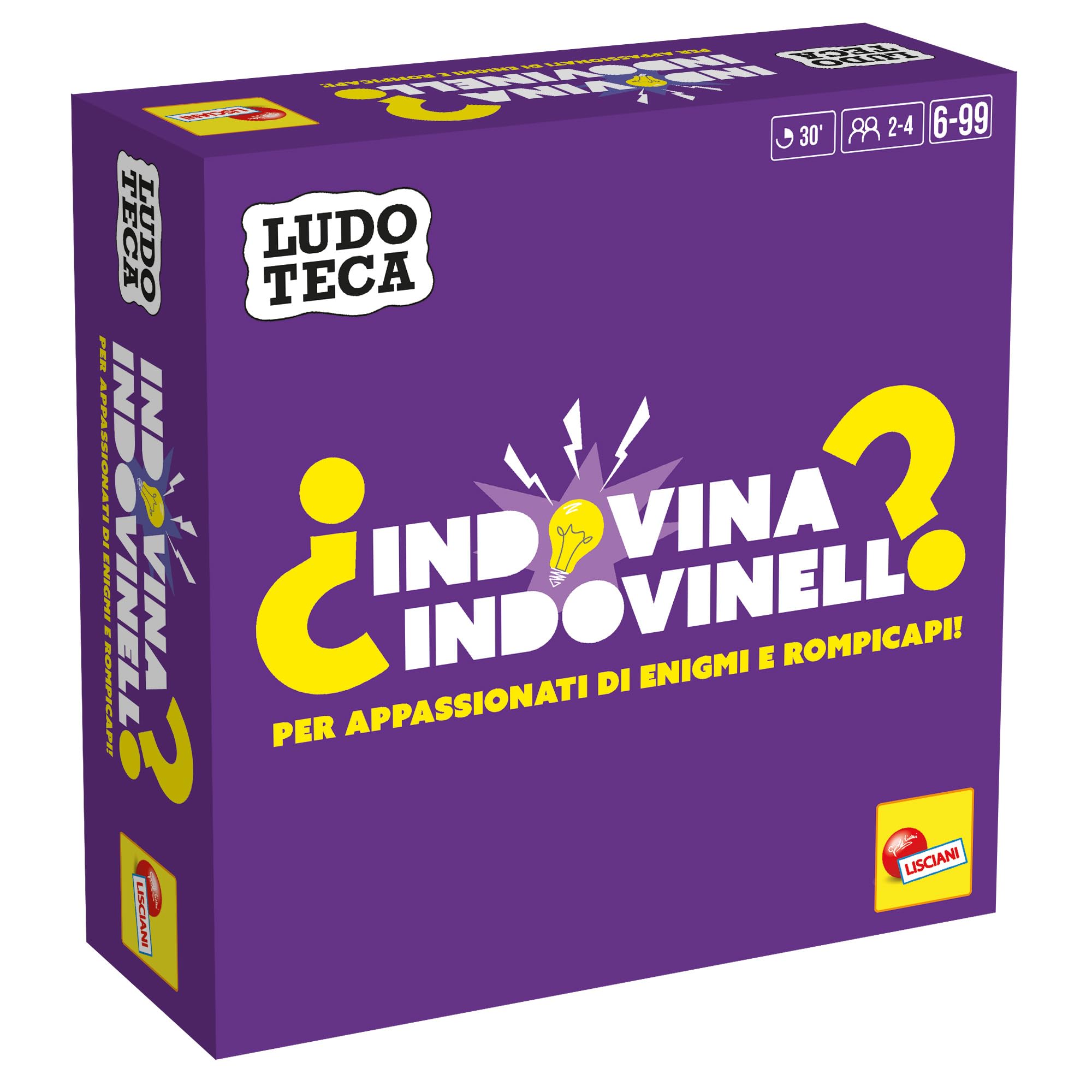 Lisciani Giochi - Ludoteca Pocket Indovina indovinello, 111275
