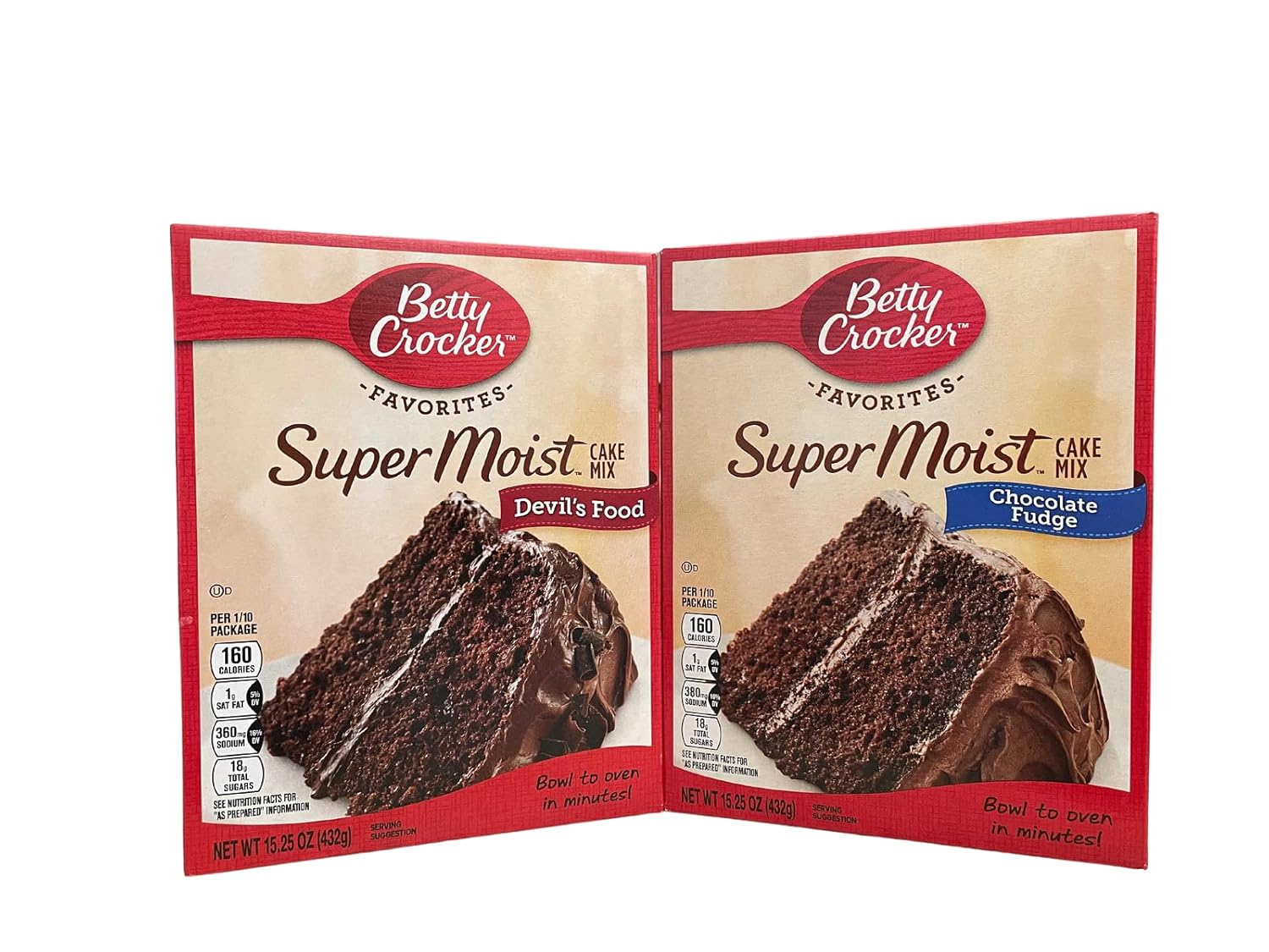 Betty Crocker Super Moist Devil's Food Cake Mix Chocolate