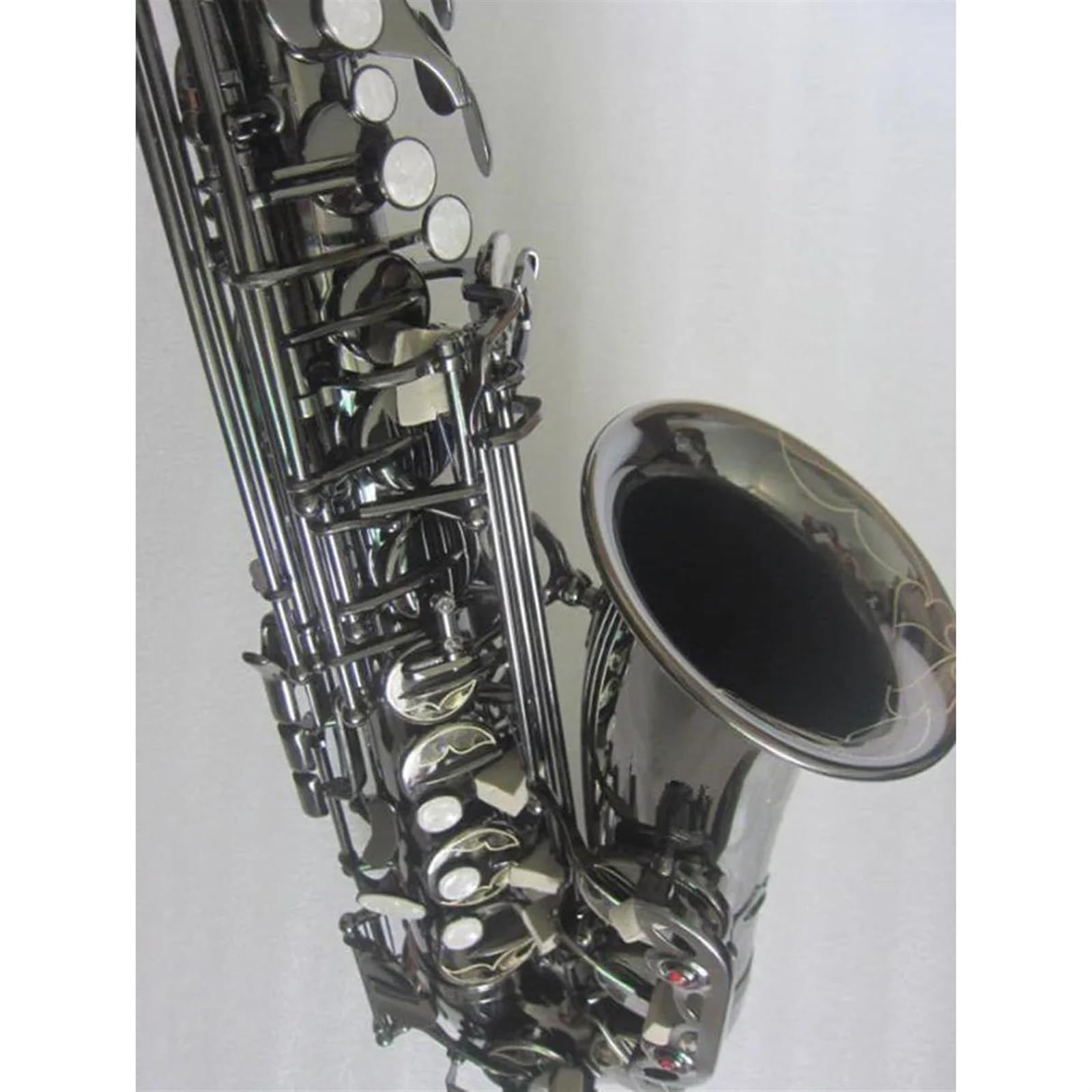 Saksofon Saksofon Altowy Poszycie Czarny Nikiel Eb Saksofon Altowy Profesjonalne Instrumenty Muzyczne Saksofon Z Etui