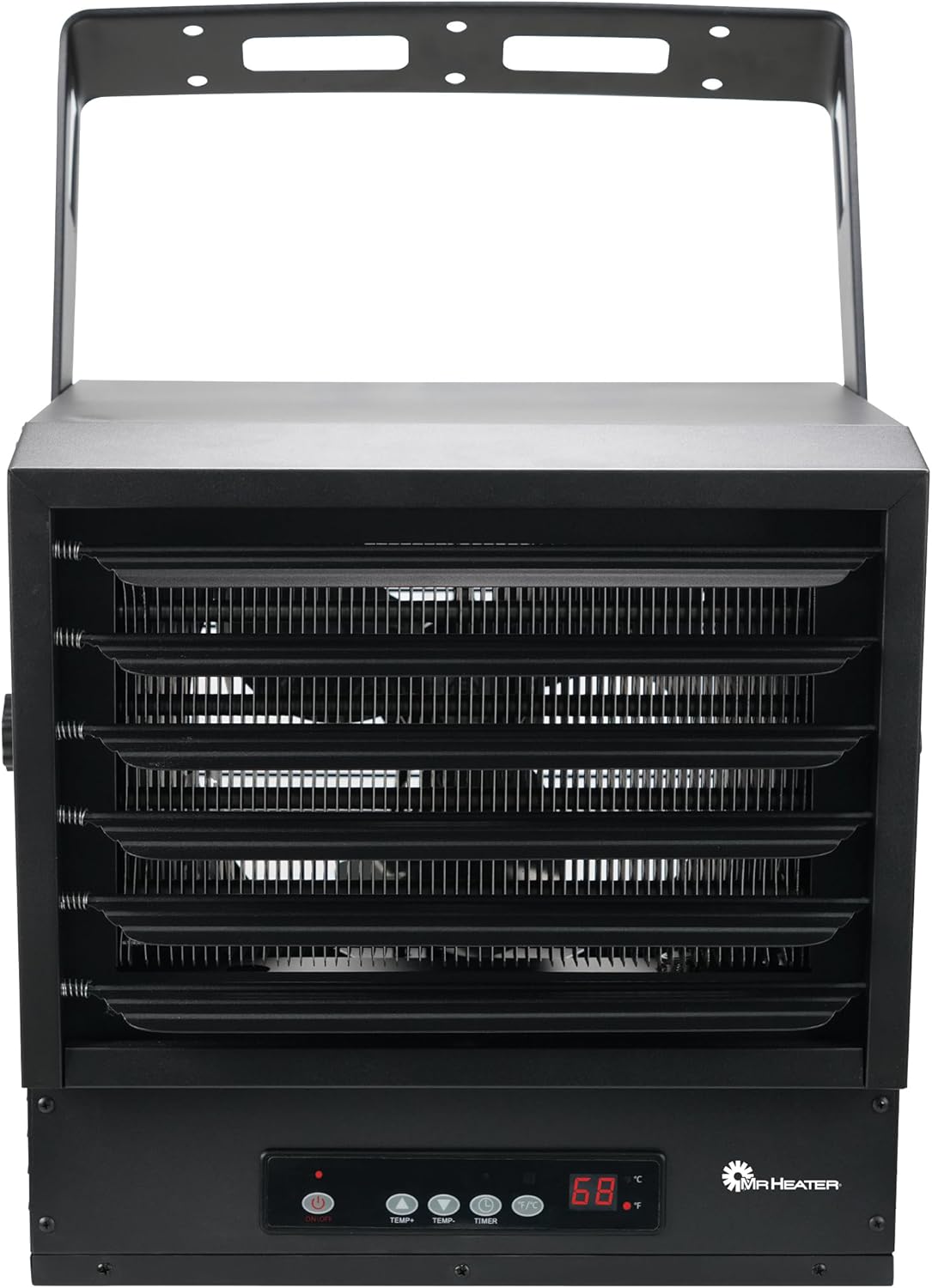 Calefactor Eléctrico de Techo 7500W 240V con Termostato Digital y Control Remoto