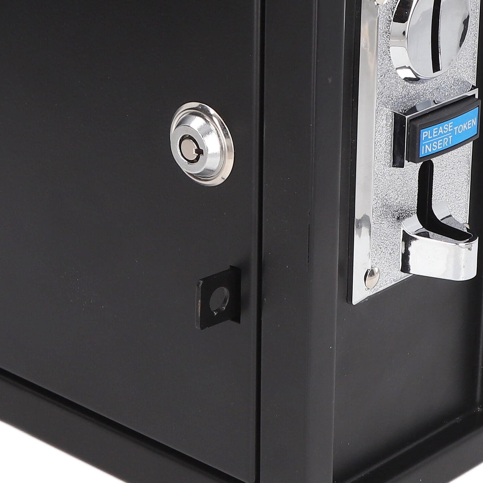 RiToEasysports Caja de Control del Temporizador de Monedas, Temporizador Programable Que Funciona con Monedas con Pantalla Digital y Bloqueo de Teclas, para Máquinas Expendedoras, Sillas de