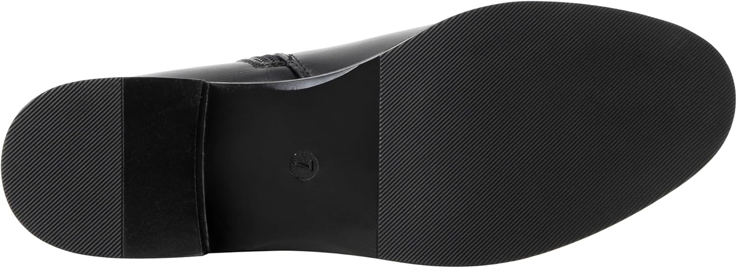 Alpine Swiss Daria Womens Moto Biker Boots Vegan Leather Motorcycle Mid Calf Booties