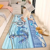 Vista 6 de Manta de esponja de baño y cocina absorbente de espuma suave (23.5 x 59 pulgadas), almohadilla de franela antideslizante brillante impresa en 3D