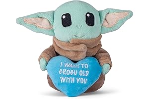 Baby Yoda Dog Toy | Grogu 6” Squeaky Plush