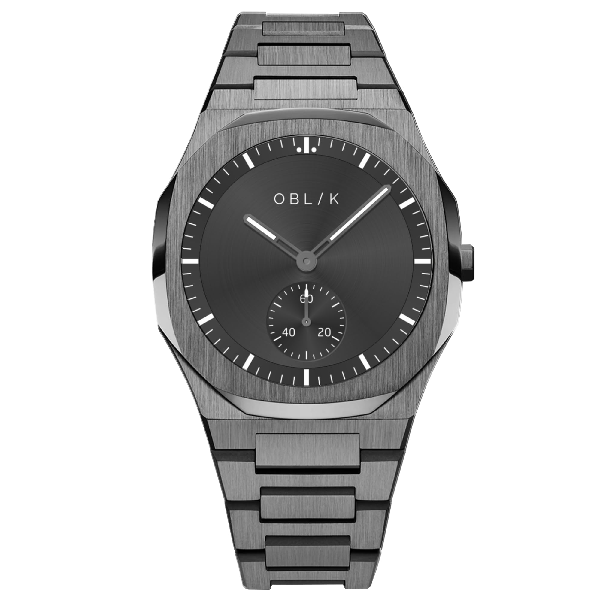 OBLIK Zeus - Gunmetal | Slim Mens Watch | Japanese Quartz | 5Atm Water Resistant | Analog | Case Size: 40 Mm | Designed In Germany (B0CJNTCY1C) Amazon Price History, Amazon Price Tracker