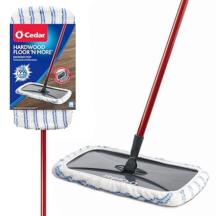 O-Cedar Hardwood Floor 'N More Microfiber Mop with Telescoping Handle