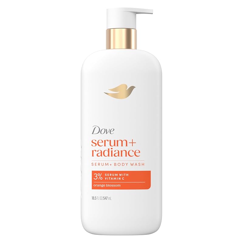 Dove Serum+ Sabonete Líquido Corporal com Vitamina C, 3% de sérum, 525 mL