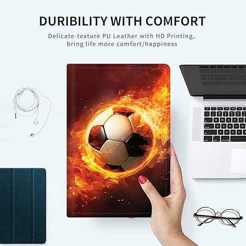 Vista 137 de Funda para Kindle de 6 pulgadas (11.ª generación, versión 2024/2022) delgada de piel sintética, ajustable, multiángulo, Smart Shell con función