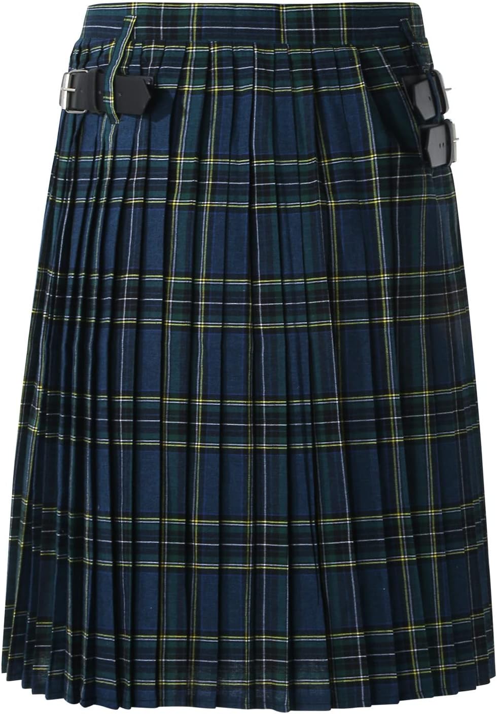 Men's Kilts Irish Pleated Skirt Scottish Style Tartan Kilt Plaid Utility Kilts Fashion Traditional Scottish Costume
