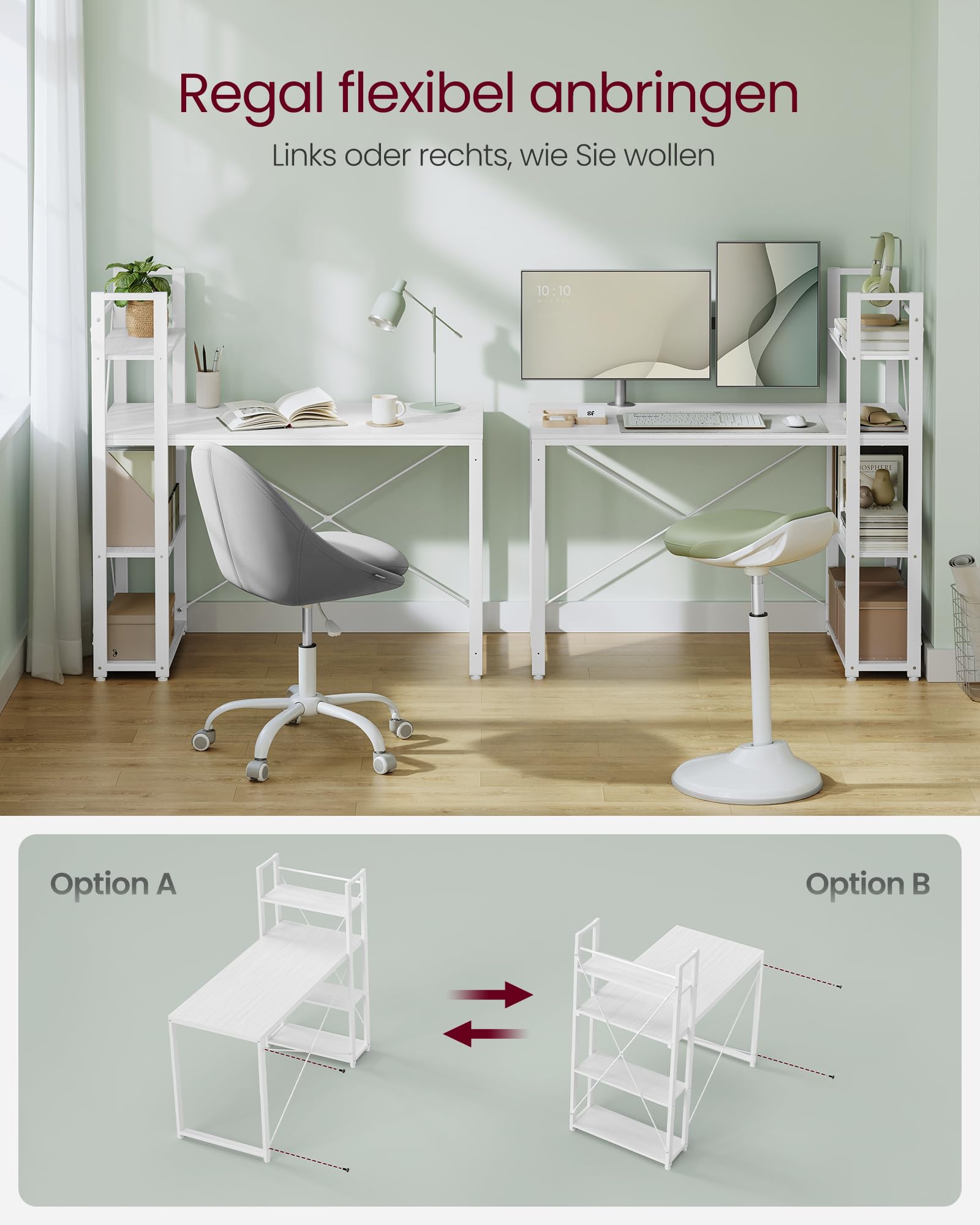 Vasagle Schreibtisch – Bild 6