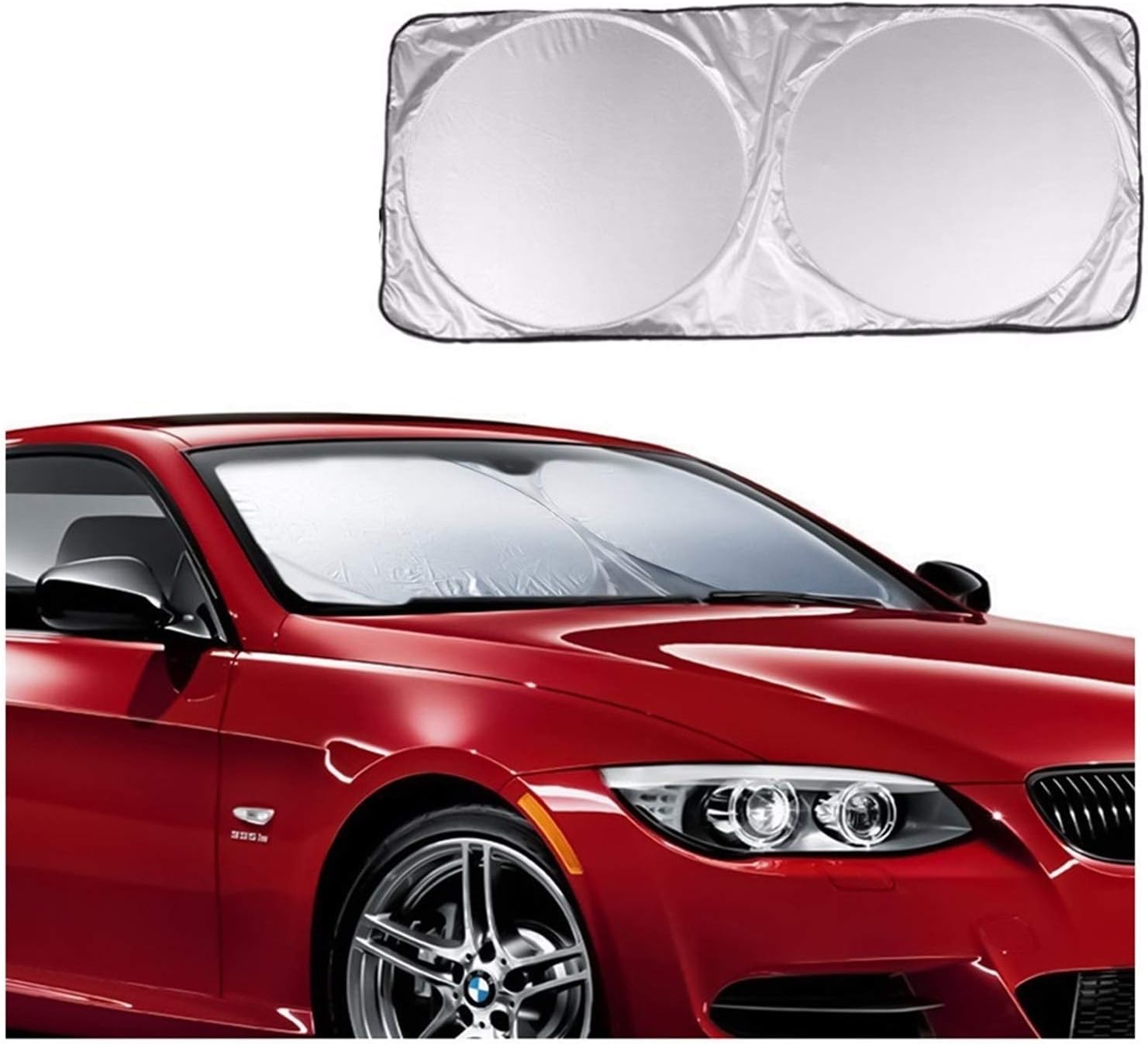 Jianzhong フロントおよびリア フロントガラスバイザー車のダッシュボードバイザーカバーガラスのフロントウィンドウには 折り畳み式のカバーgmの部品をサンシェード Color 160cm X 86 Cm Anbx Net