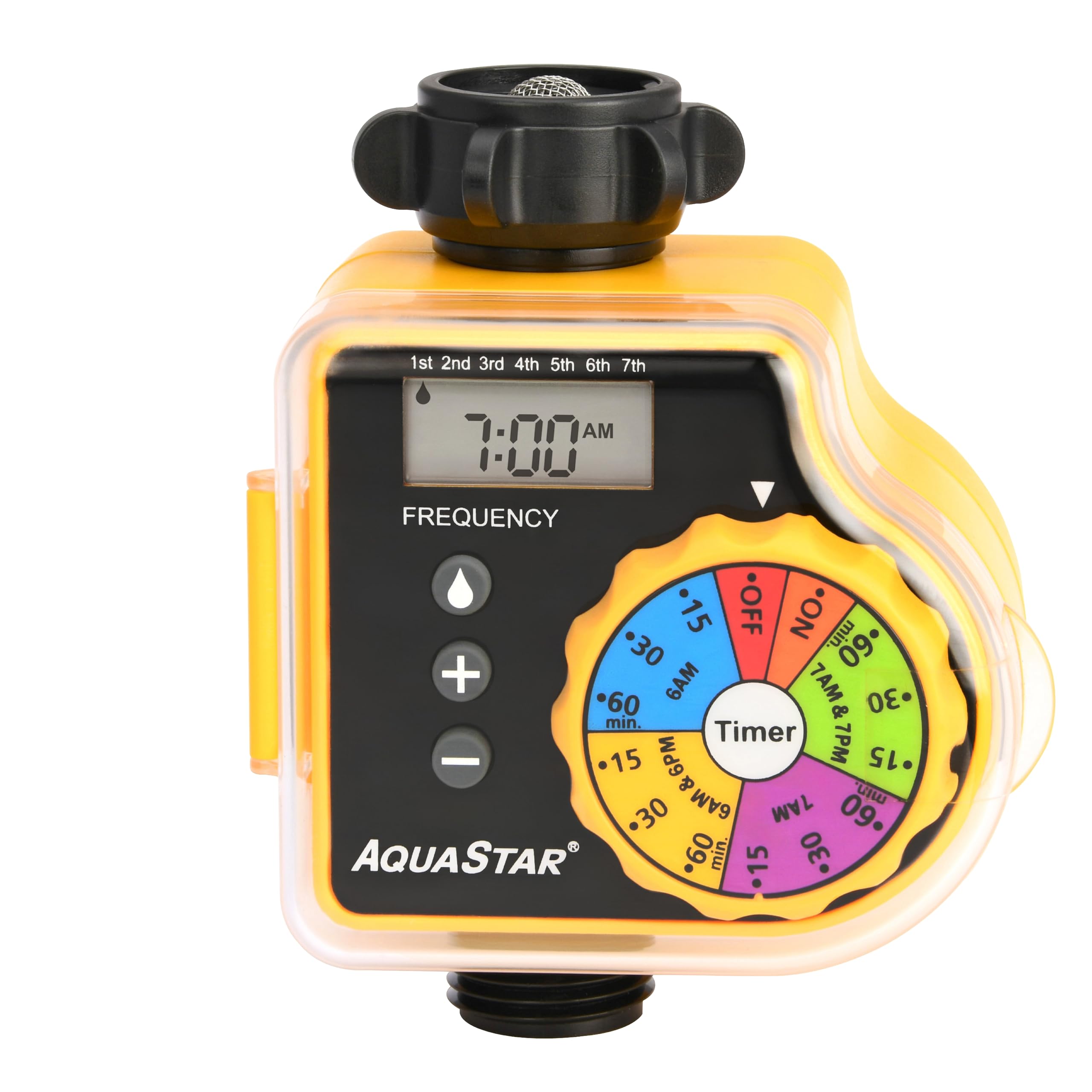 Amazon.co.jp: AQUASTAR シングルゾーンホース散水タイマー(イエロー