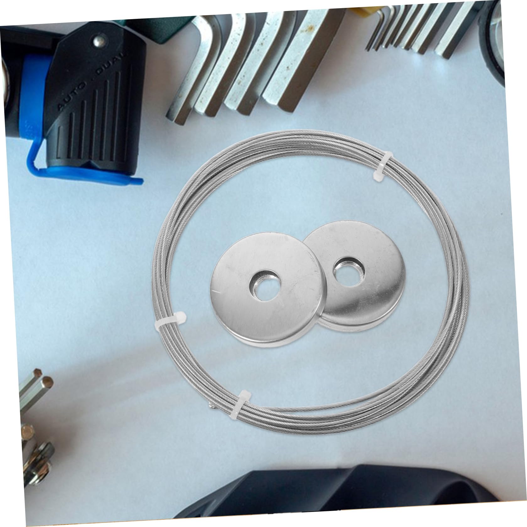Toyvian Filo per Stendere i Panni in Acciaio Inossidabile da Metri Resistente al Vento per Balconi Interni ed Esterni